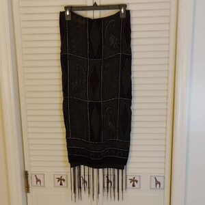 Elegant Black  Shawl